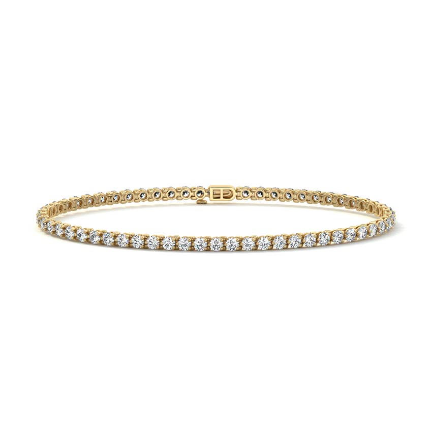 Three Prong Tennis Bracelet