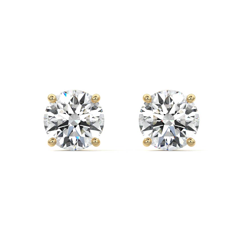 Diamond-Stud-Earrings